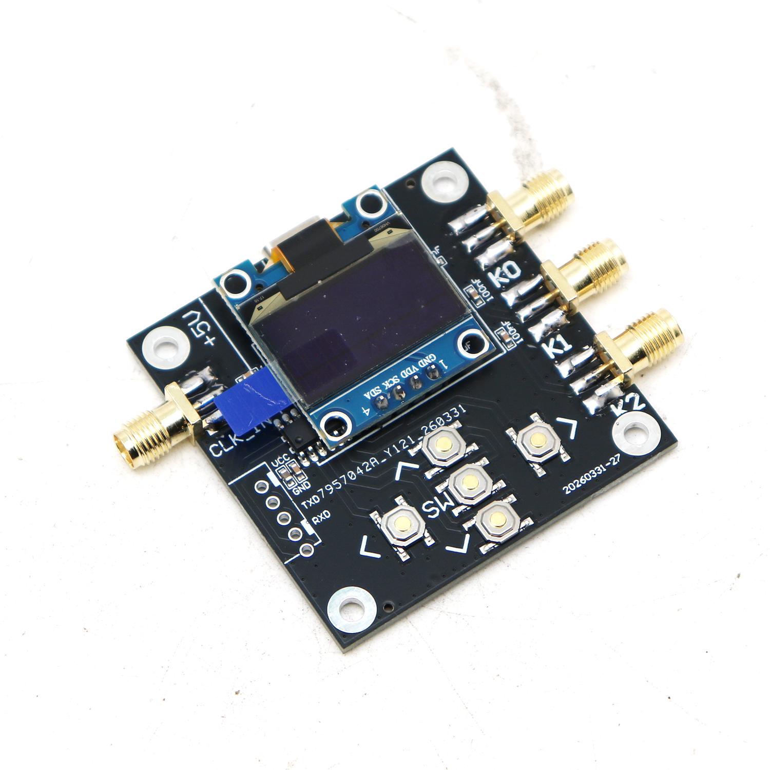 Signal Generator Spectrum Analyzer - USB SI5351 클록 발생기 2.5kHz-200MHz 구형파