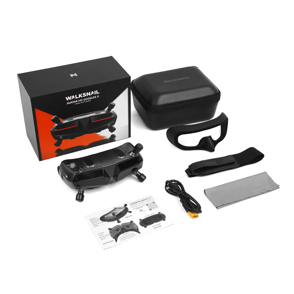 Fpv Goggles Walksnail Avatar Hd - 워크스네일 아바타 HD 고글 X 1080P