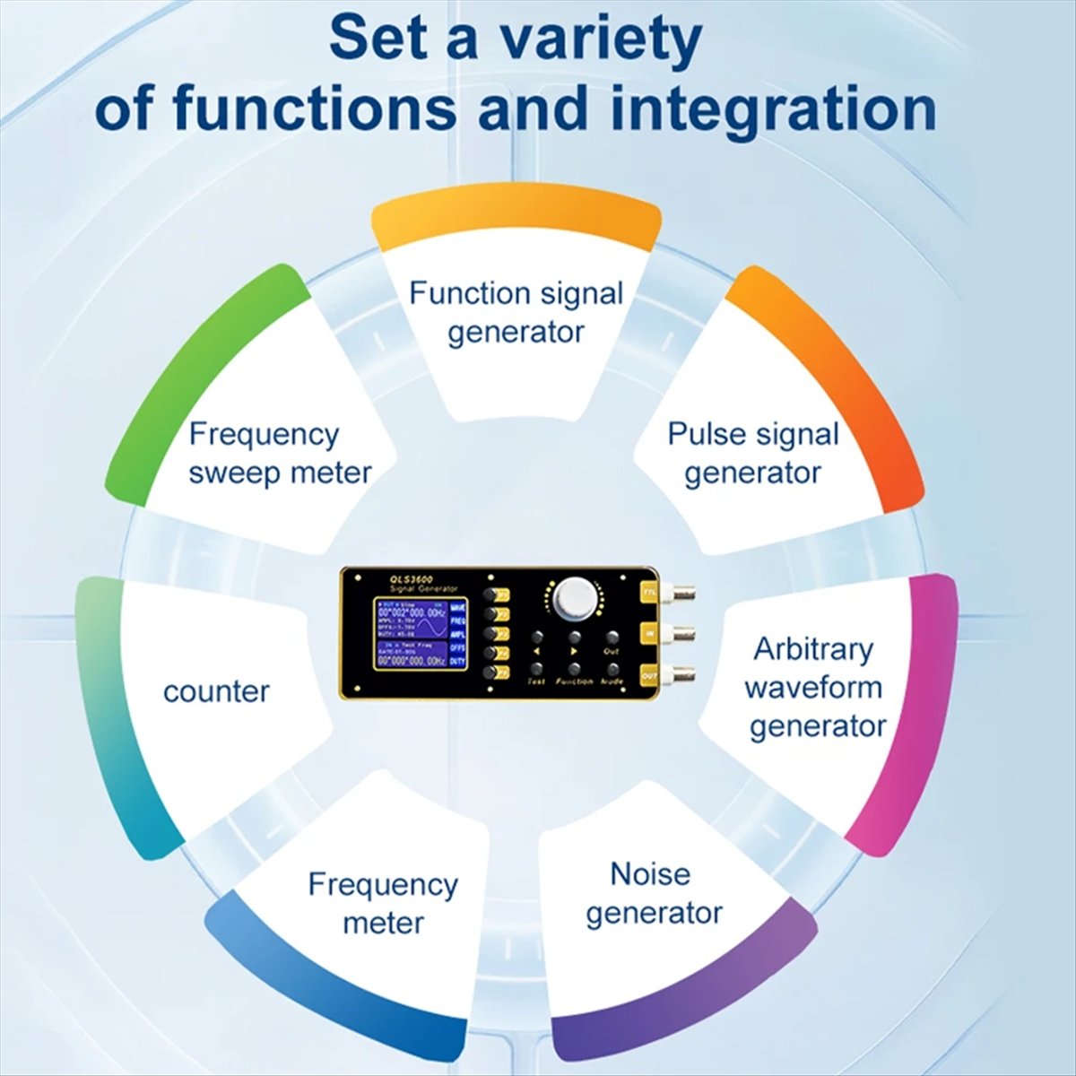 Function Arbitrary Waveform Generator - M85K QLS325S 2.4인치 DDS 기능/임의 파형
