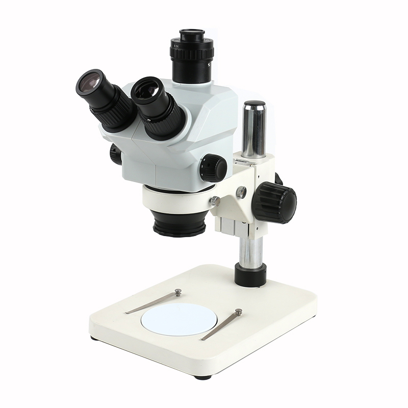 Stereo Trinocular Microscope Pcb - 실험실/산업용 스테레오 현미경 7x-50x 줌 동시초점