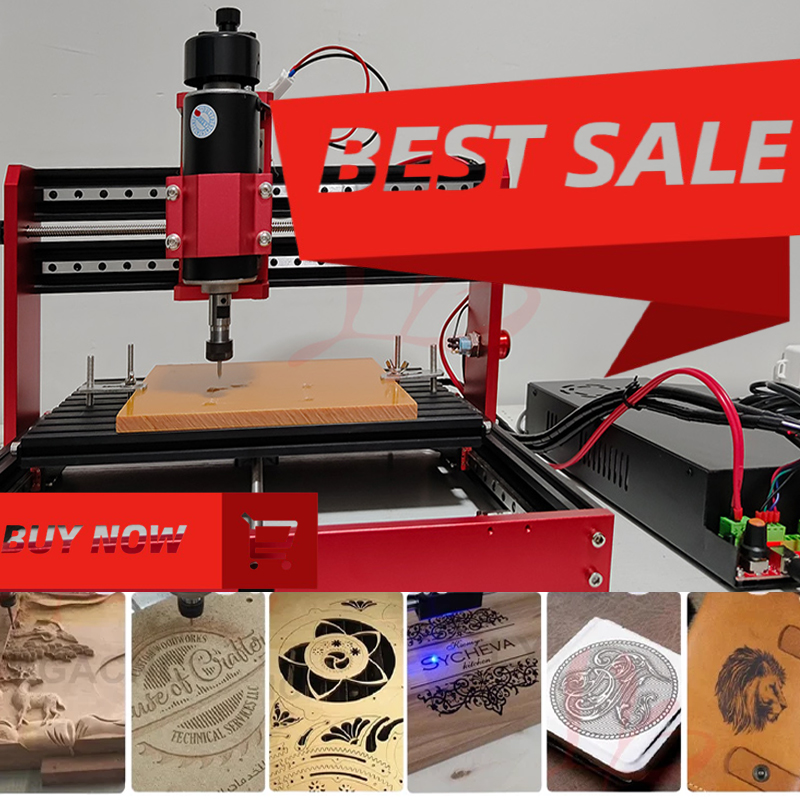 Mini Laser Engraver Cnc Router - 미니 3020 사각 레일 풀 메탈