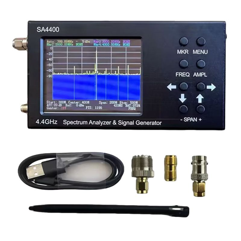 Signal Generator Spectrum Analyzer - AT05-신형 4.4Ghz SA4400 스펙트럼 분석기 및