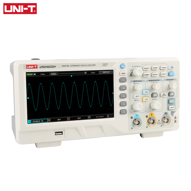 UNI-T UTD2102CEX+ 디지털 스토리지 오실로 - Digital Storage Oscilloscope 100Mhz 리뷰 및 가격