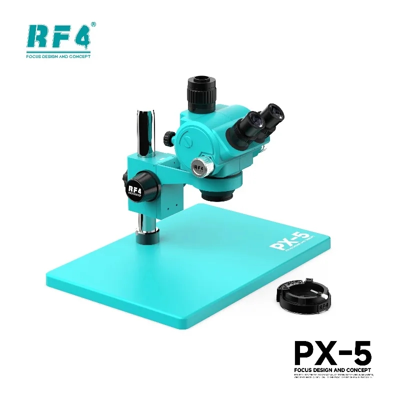 RF4 PX-5 삼안 입체 현미경 연속 줌 범위 7X에 - Stereo Trinocular Microscope Pcb 리뷰 및 가격