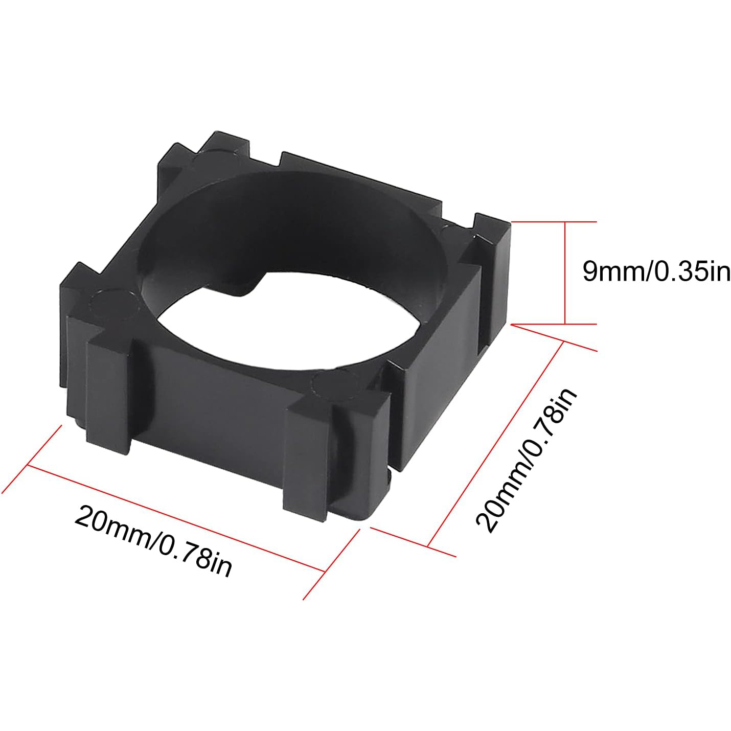 100개 18650 배터리 홀더 원통형 플라스틱 스페이 - Spot Welder 18650 Battery Pack 리뷰 및 가격