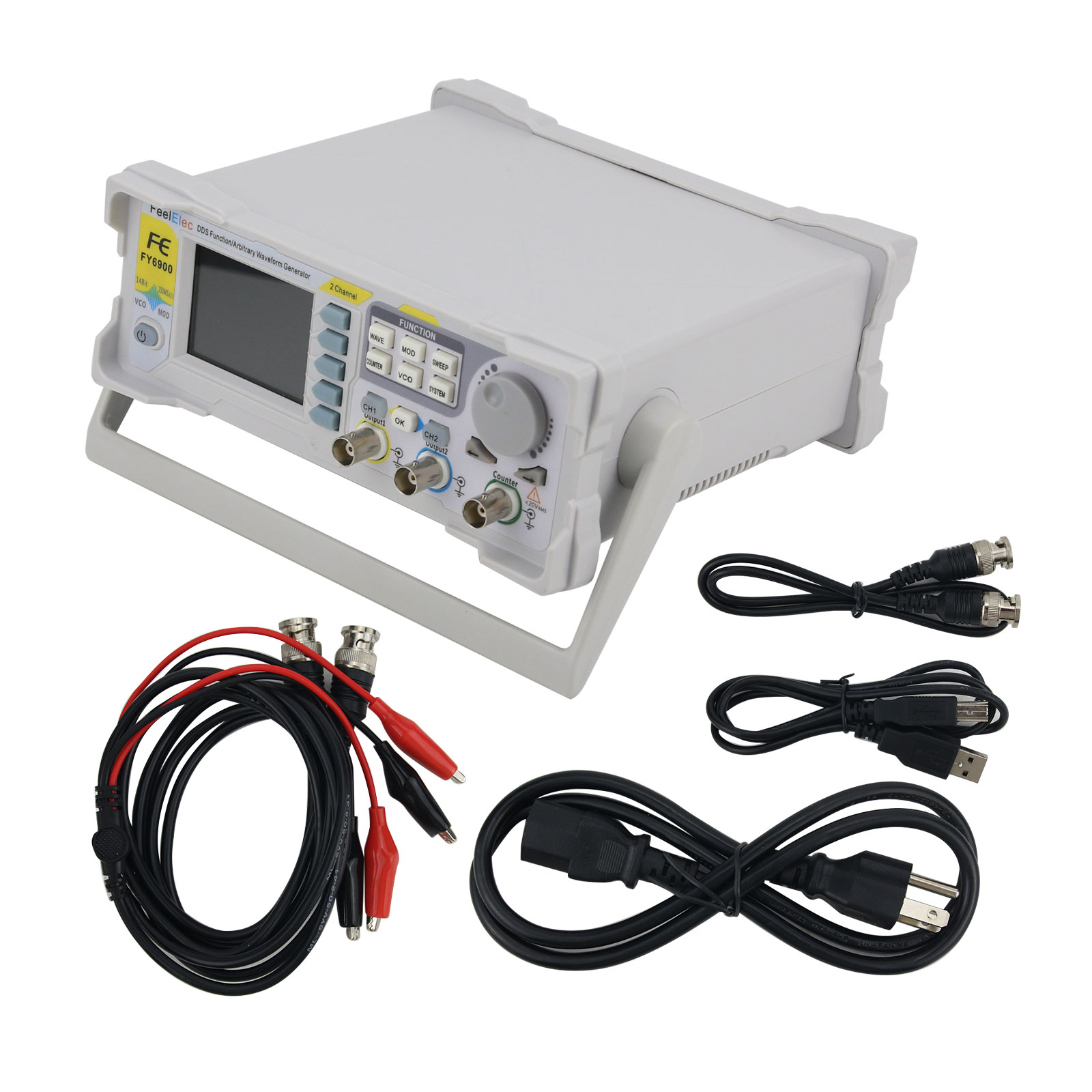 FY6900-50M 50MHz 2채널 기능 임의 파형  - Function Arbitrary Waveform Generator 리뷰 및 가격