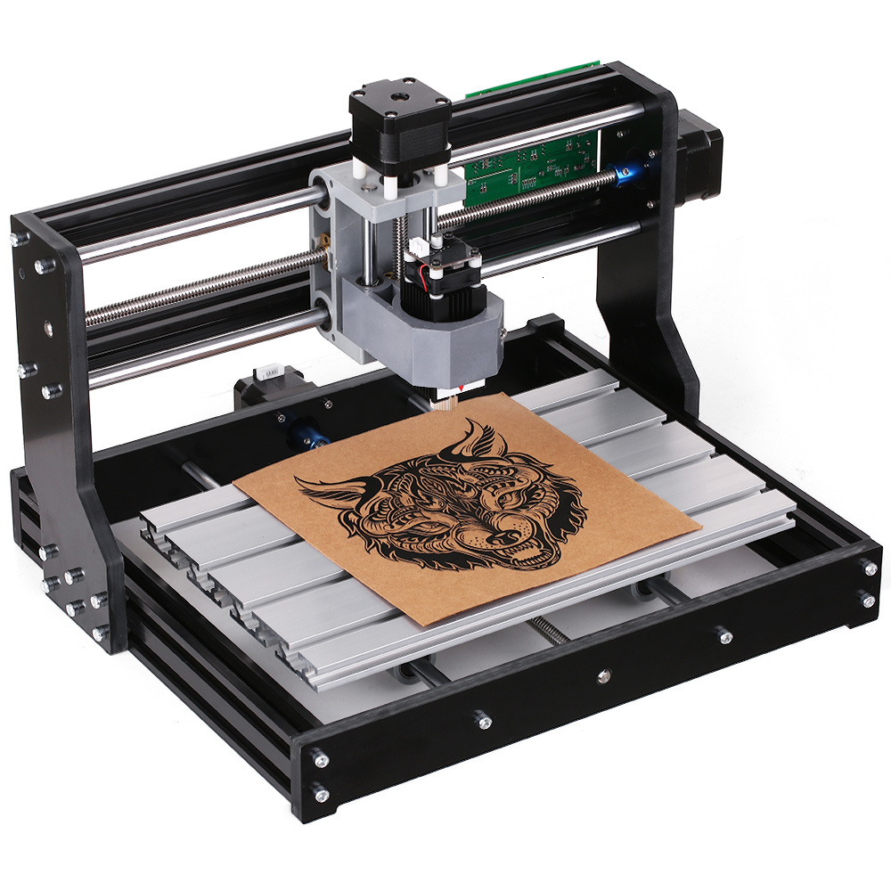 CNC 3018 PRO 레이저 조각기 목재 CNC 라우 - Mini Laser Engraver Cnc Router 리뷰 및 가격