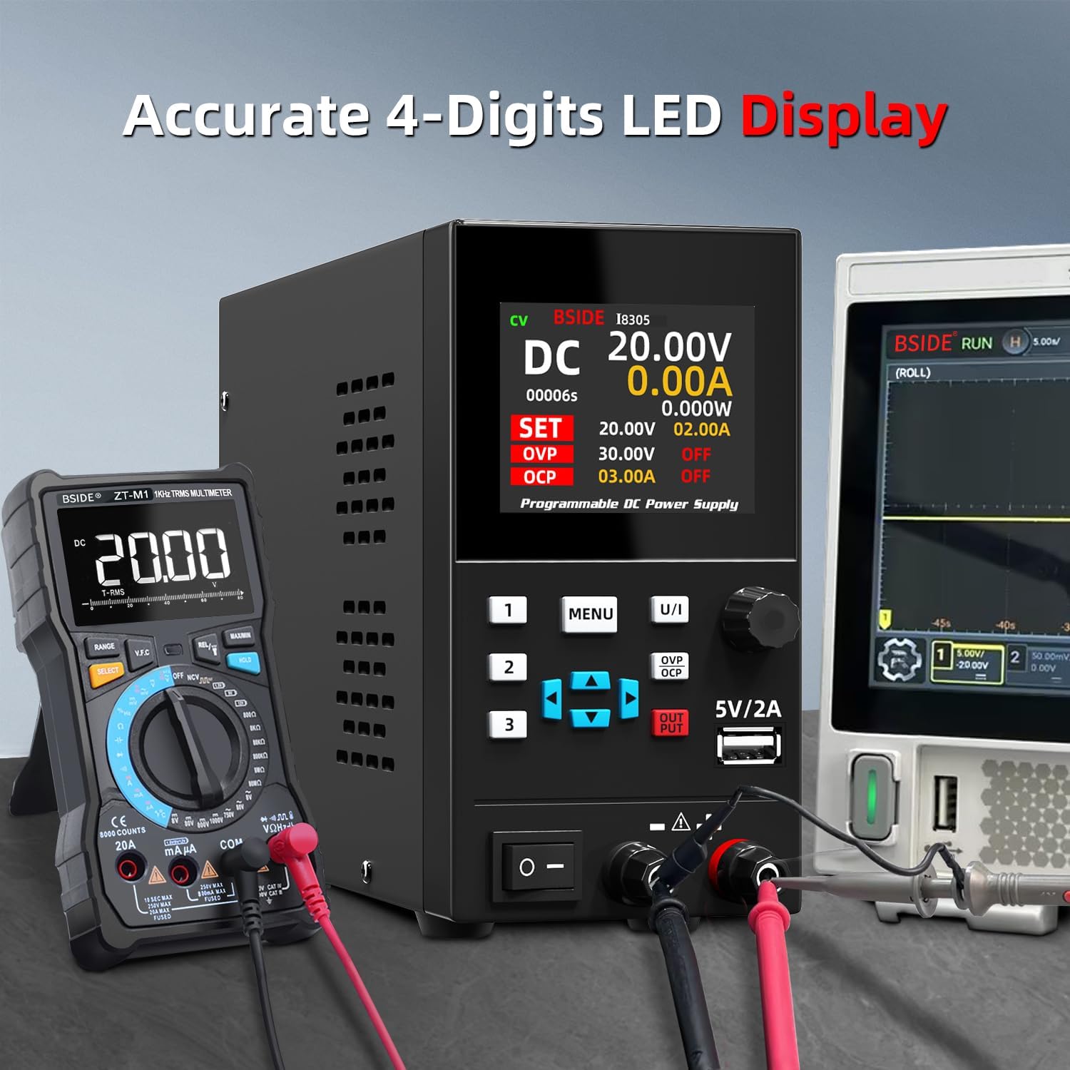 BSIDE DC 실험실용 정전압 전원 공급 장치 프로그 - Programmable Dc Power Supply 30V 10A 리뷰 및 가격