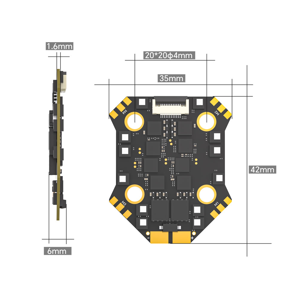 iFlight Borg F7 미니 스택 플라이트 컨트롤 - Fpv Flight Controller F7 Stack 60A 리뷰 및 가격