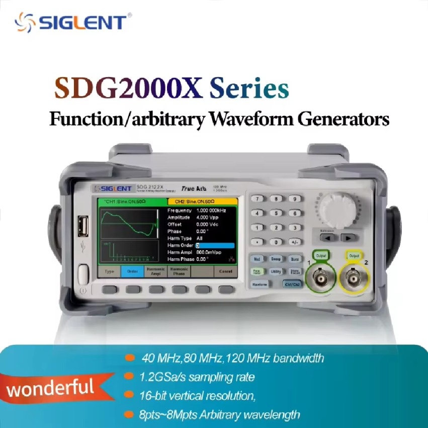 SIGLENT SDG2082X 80MHz 2채널 기능/ - Function Arbitrary Waveform Generator 리뷰 및 가격