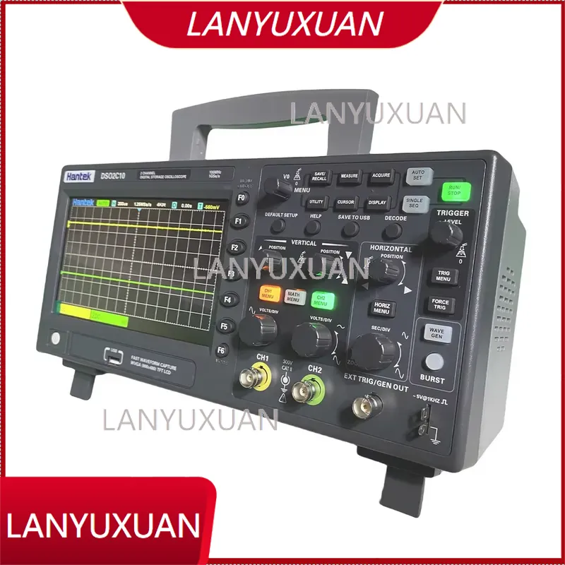 한텍 DSO2C10 디지털 스토리지 오실로스코프 100 - Digital Storage Oscilloscope 100Mhz 리뷰 및 가격