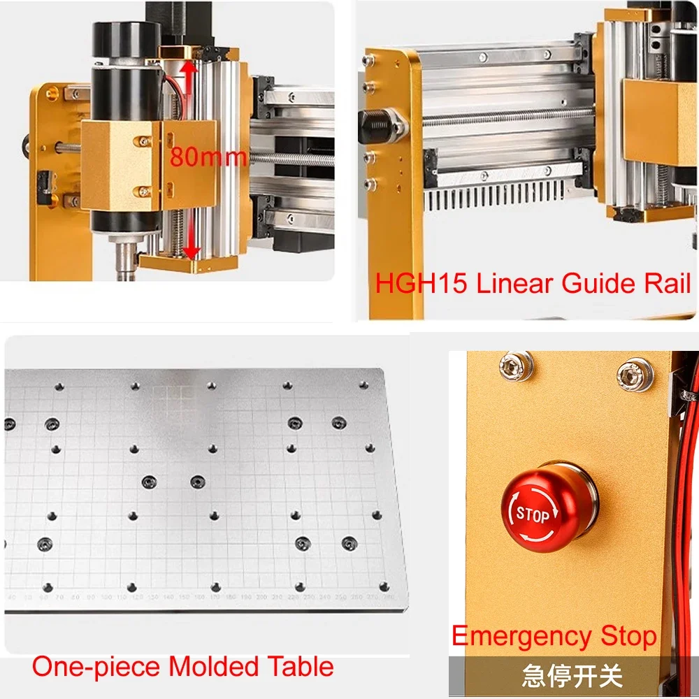 선형 가이드 레일 방식의 오프라인 알루미늄 미니 CNC - Mini Laser Engraver Cnc Router 리뷰 및 가격