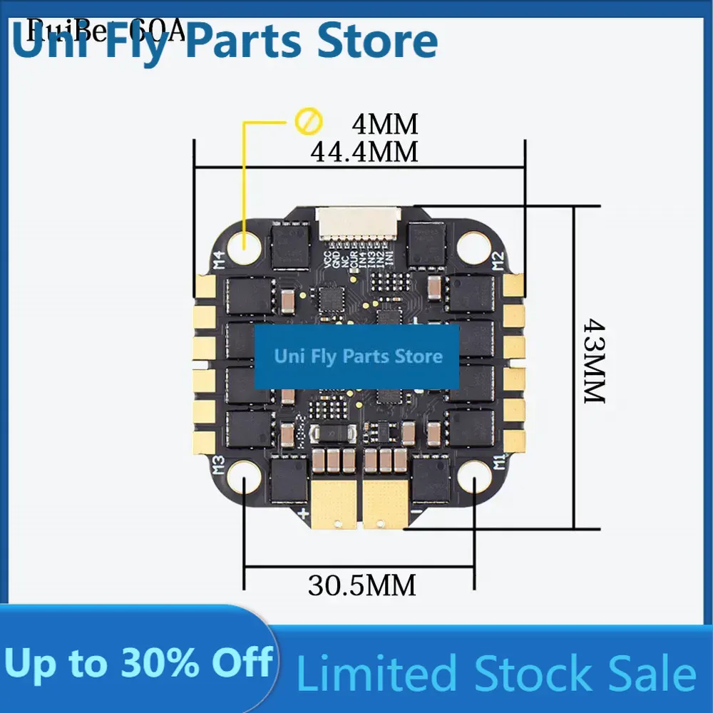 UniFlyJHEMCU F7 스택 F722 듀얼 플라이 - Fpv Flight Controller F7 Stack 60A 리뷰 및 가격